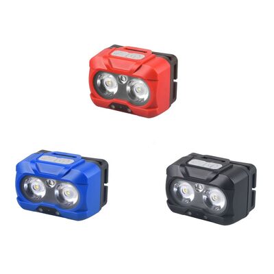 Outdoor Portable Mini ultra Bright Sensor Head Mounted Spotlight Multi Light Source Lighting Camping Light