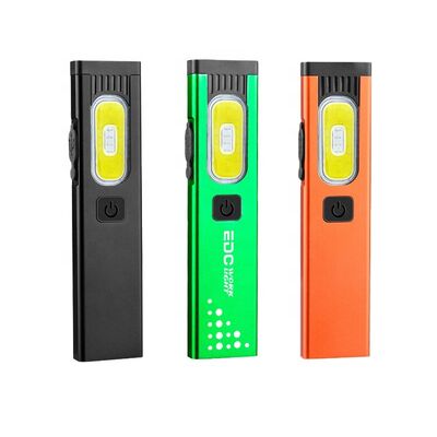Cross-border Magnetic COB Ultra-thin Portable Pen Holder EDC Outdoor Mini LED Auto Repair Emergency Work Lamp Flashlight