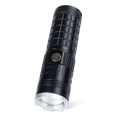 High Quality Ultra Bright Long Shot Led White Laser Usb Charging Long Life Outdoor Zoom Multi-Functional Flashlight