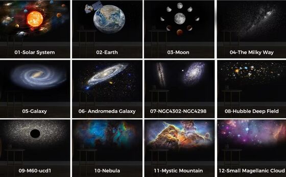 360 Degree Galaxy Projector for Room Galaxy Star Projector Light Planetarium Projector