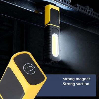 Rotatable LED Flashlight with Magnet Charging Car Repair Inspection Lamp Flashlight Work Lamp Auto Repair Maintenance Lamp