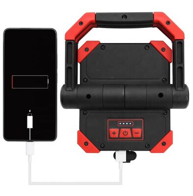 Outdoor Lighting Work Lamp COB Emergency Charging Tent Rotating Lamp Folding Floodlight Work Lamp Supplier