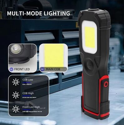 Outdoor Magnetic Work Inspection Light COB Charging High Brightness Maintenance Work Light Outdoor Camping Inspection Work Light