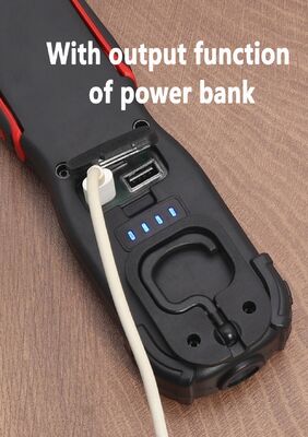 Outdoor Magnetic Work Inspection Light COB Charging High Brightness Maintenance Work Light Outdoor Camping Inspection Work Light
