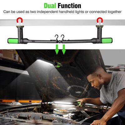 Cross-border New Multi-function Work Lamp COB Charging Repair Lamp Portable Rotating Folding Magnetic High-bright Work Lamp