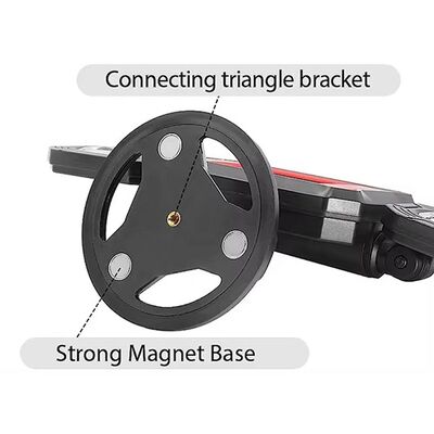 2025 Hot Sale Three-page Lamp Rotating Folding Mobile Charging Strong Magnetic Adsorption Car Inspection Lighting Work Lamp COB
