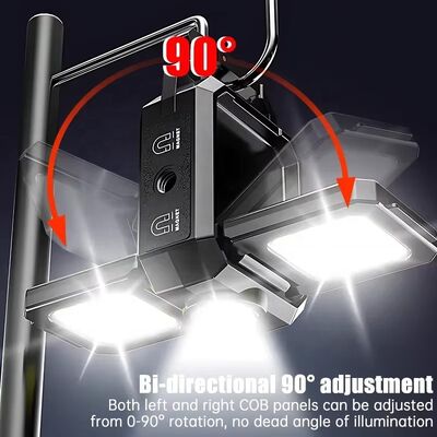 Multifunctional Three-headed Keychain Lamp Portable Cob Mini Camping Lamp Type-c Working Lamp Outdoor Flashlight