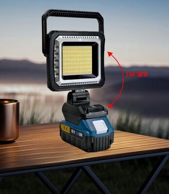 Cross-border New LED Handheld Lamp, USB Rechargeable, Outdoor Long-lasting, High Power, Camping, Repair, Spotlight Work Lamp.
