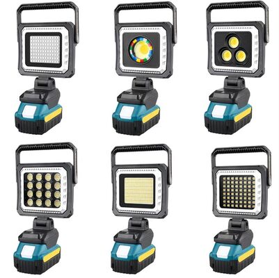Cross-border New LED Handheld Lamp, USB Rechargeable, Outdoor Long-lasting, High Power, Camping, Repair, Spotlight Work Lamp.