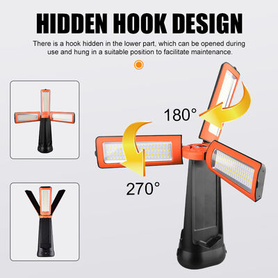 Cross-border New Outdoor Multi-function Light Lamp Adjustable Strong Light Camping Lamp Long-lasting Ground Work Lamp