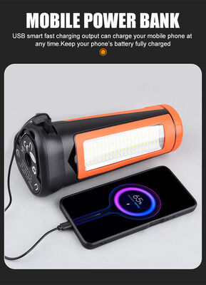 Cross-border New Outdoor Multi-function Light Lamp Adjustable Strong Light Camping Lamp Long-lasting Ground Work Lamp