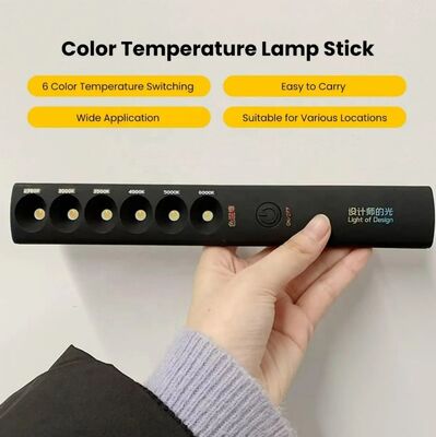Factory Wholesale Customized Designer Color Temperature Stick 6 Color Temperature Modes Charging Lighting Tool