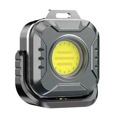 New Popular 500 Lumens Portable Mini Handy COB Torch Light Magnetic Rechargeable Small EDC Pocket Emergency Flashlight
