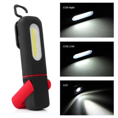 New Car Repair COB Work Light Multi Color Temperature Maintenance Light with Hook and Bracket Charging Multi Functional Light