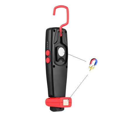 New Car Repair COB Work Light Multi Color Temperature Maintenance Light with Hook and Bracket Charging Multi Functional Light