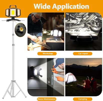 Hot Selling New 3000lm Rechargeable Multifunctional Vertical Folding Work Light
