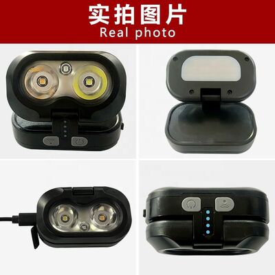 Cross-border Special Intelligent Sensing Hawk Eye USB Charging Portable Outdoor Head Lamp Fishing Lamp Night Running Head Lamp