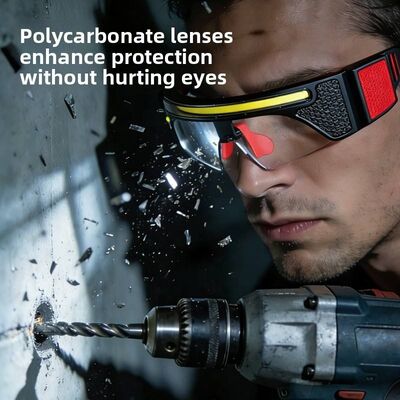 Inductive Headlight Long-lasting Lithium Battery Outdoor Running Cycling Glass Light Small Portable Multi-function Camping Light