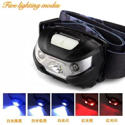 New Led Sensor Function Head Lamp Outdoor Cycling Fishing Lamp Camping Head Lamp