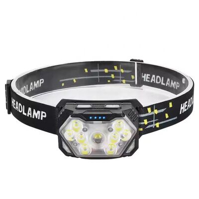 Manufacturer Wholesales New Induction Headlights With Strong Light LED for Outdoor Cycling, Flood Warning Running Headlights