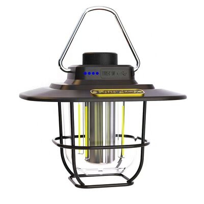 2026 Factory Wholesale Led Retro Outdoor Waterproof Multifunctional Lighting Camping Lamp Hand-held Camp Light Lantern