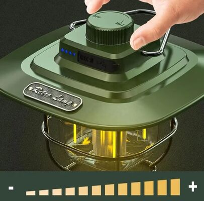 2026 Factory Wholesale Led Retro Outdoor Waterproof Multifunctional Lighting Camping Lamp Hand-held Camp Light Lantern