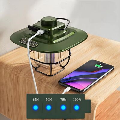 2026 Factory Wholesale Led Retro Outdoor Waterproof Multifunctional Lighting Camping Lamp Hand-held Camp Light Lantern