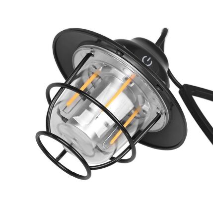 Source Factory Wholesale New Outdoor Portable Hanging Light Waterproof USB Rechargeable Lantern LED Camping Tent Lamp
