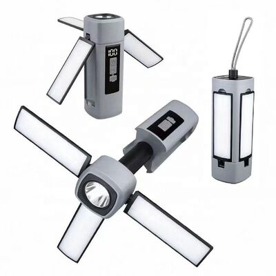 Source Factory Camping Light Three-leaf Flip Portable Flashlight Hanging Lamp Foldable Household Tent Lamp Camping Lamp