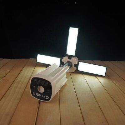 Source Factory Camping Light Three-leaf Flip Portable Flashlight Hanging Lamp Foldable Household Tent Lamp Camping Lamp