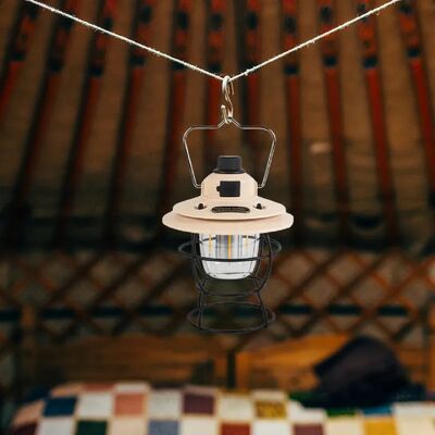 Cross-border New European and American Retro Camping Camping Lamp LED Hand-held Lantern Outdoor Atmosphere Emergency Tent Lamp