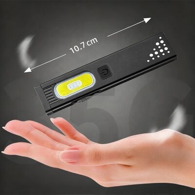 Cross-border Magnetic COB Ultra-thin Portable Pen Holder EDC Outdoor Mini LED Auto Repair Emergency Work Lamp Flashlight