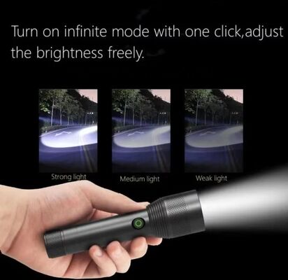 Explosion-proof Flashlight High-brightness Rechargeable Outdoor Super Bright Home Use Long Range All-aluminum Portable Electric
