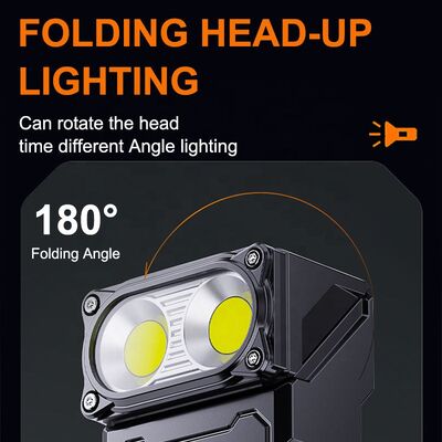 Cross-border New Mini Flashlight Self-defense Alarm Outdoor Charging Windproof Lighter Multi-source Keychain Light