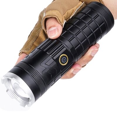 High Quality Ultra Bright Long Shot Led White Laser Usb Charging Long Life Outdoor Zoom Multi-Functional Flashlight