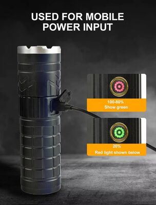 High Quality Ultra Bright Long Shot Led White Laser Usb Charging Long Life Outdoor Zoom Multi-Functional Flashlight
