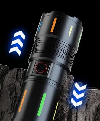 Large Capacity Rechargeable Battery Extendable and Adjustable Light Tube Floodlight Spotlight Power Bank Flashlight