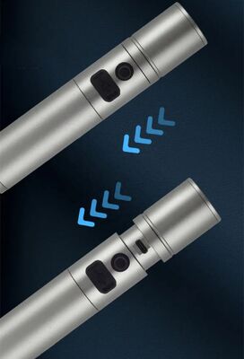 Large Capacity Rechargeable Battery Extendable and Adjustable Light Tube With Hook Flashlight